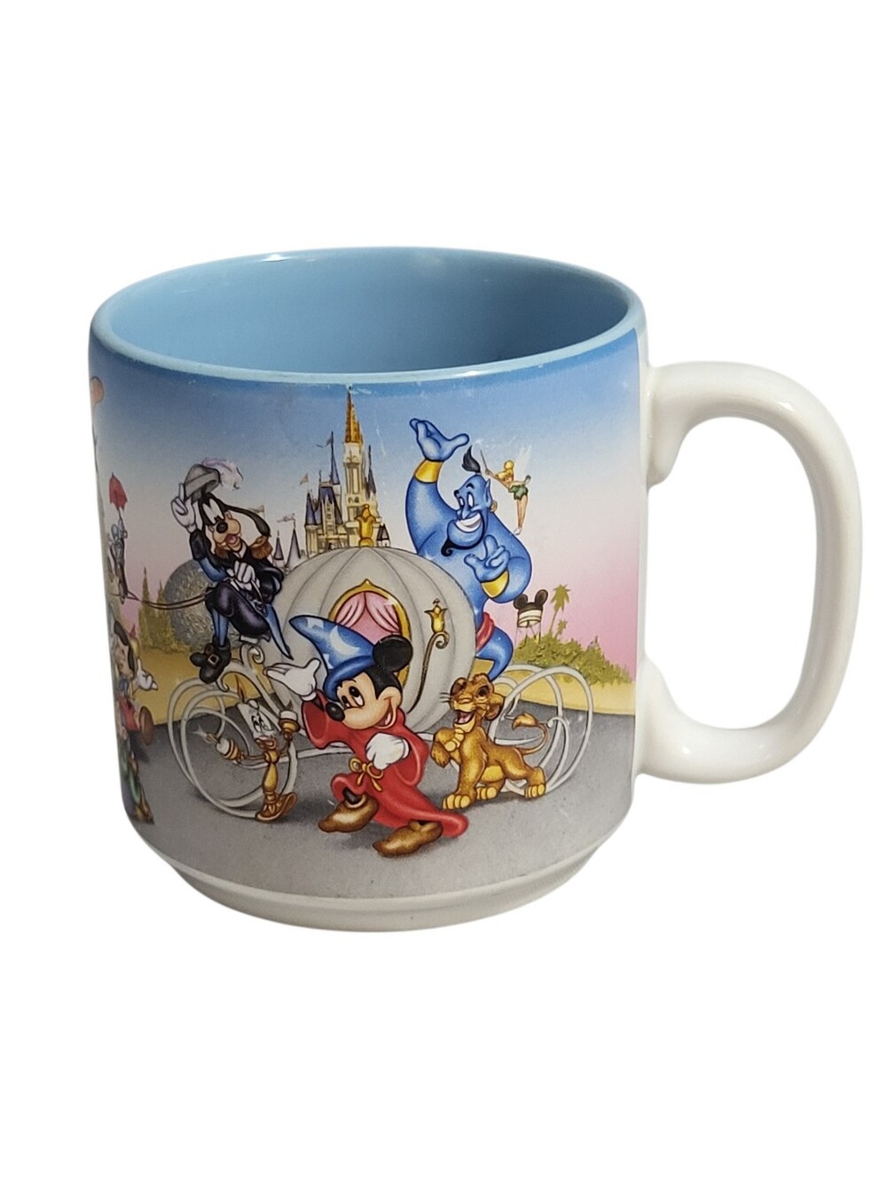 1996 Walt Disney World 25th Anniversary Coffee Mug Cup Remember The Magic 12 Oz